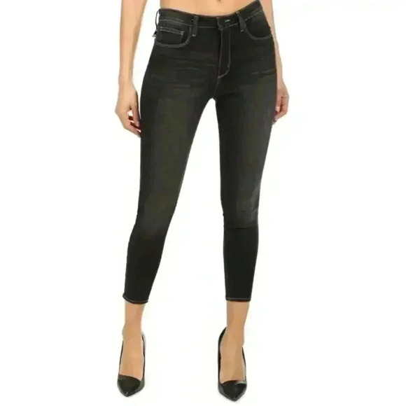 L'agence Margot High Rise Skinny Jean Faded Carbon - Picture 2 of 8